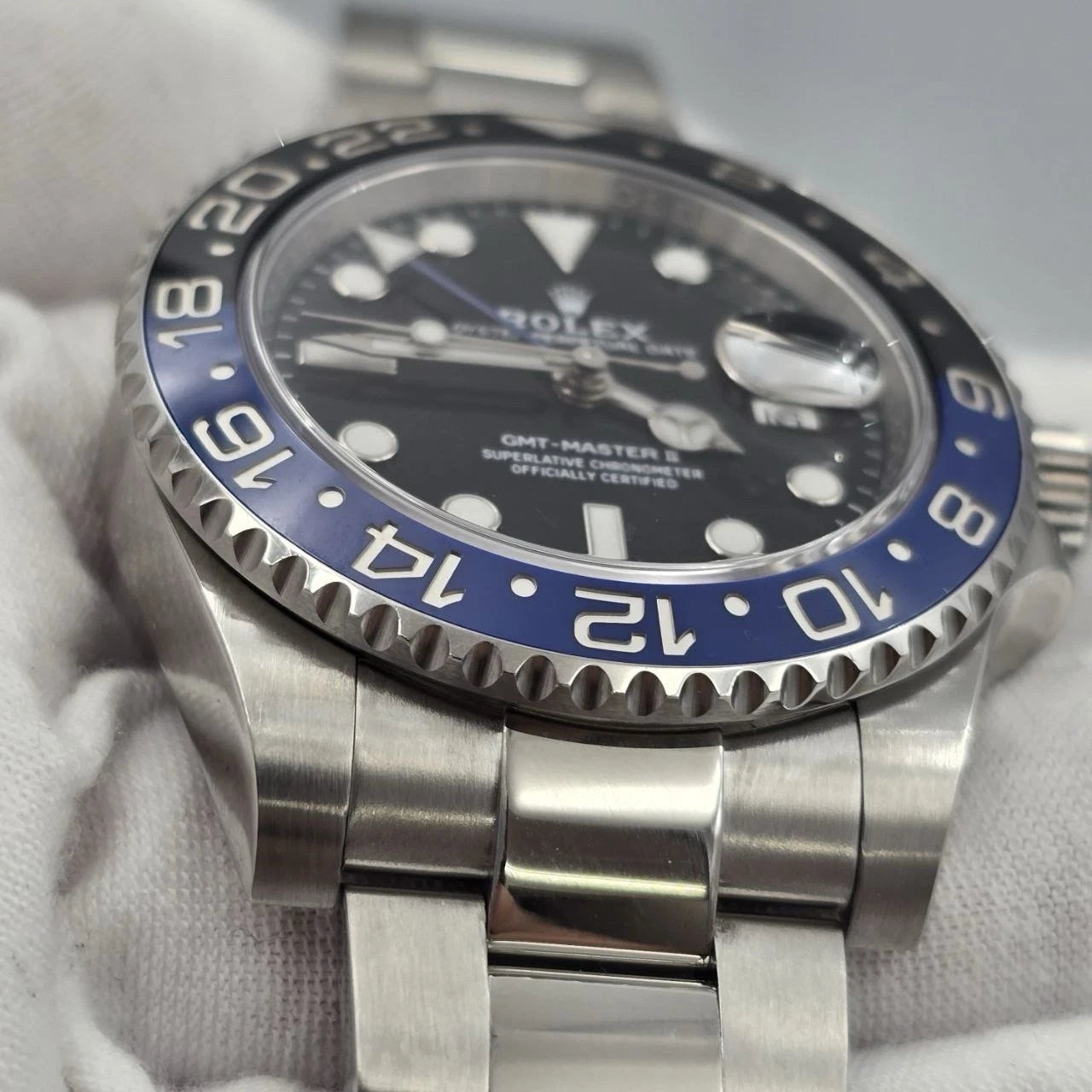 MINT 2019 PAPERS Rolex GMT Master II 116710BLNR Steel Ceramic Batman Watch BOX