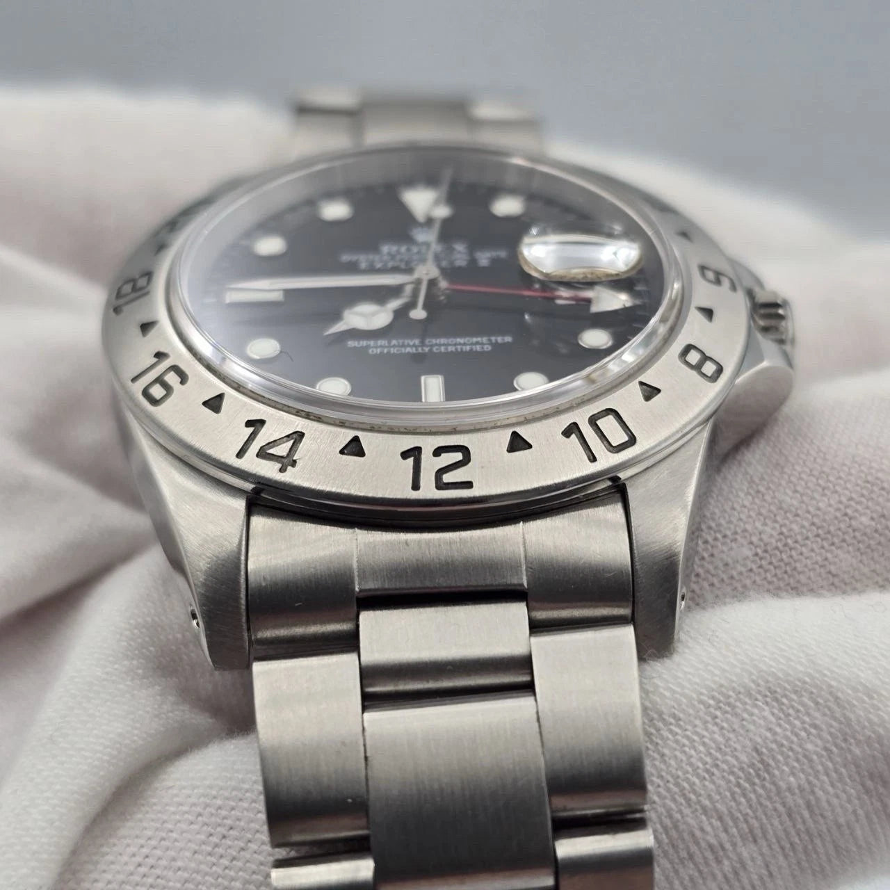 Rolex Explorer II 16570 Stainless Steel Black Dial Automatic 40mm Watch