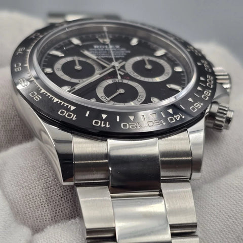 MINT 2023 PAPERS Rolex Daytona 116500LN Black Ceramic 40mm Steel Watch BOX