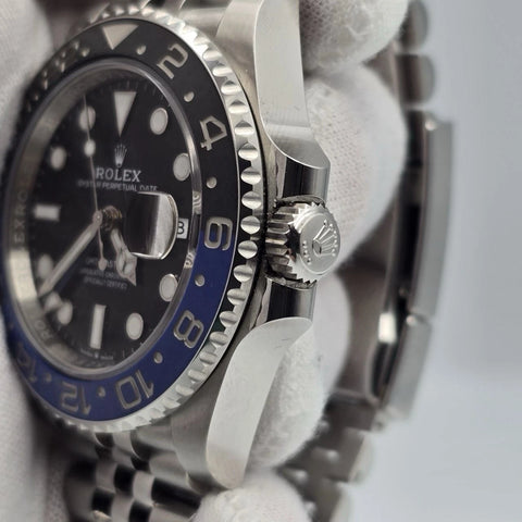 PAPERS 2023 Rolex GMT-Master II BATGIRL Steel JUBILEE 40mm 126710BLNR BOX