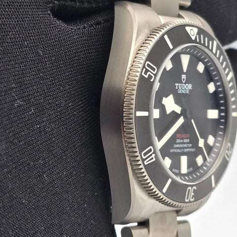 PAPERS 2022 Tudor Pelagos 39mm Titanium Black Dial Automatic Watch 25407N BOX