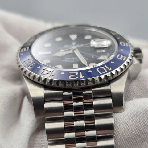 2020 PAPERS Rolex GMT-Master II 126710BLNR Batgirl Jubilee 40mm Watch BOX