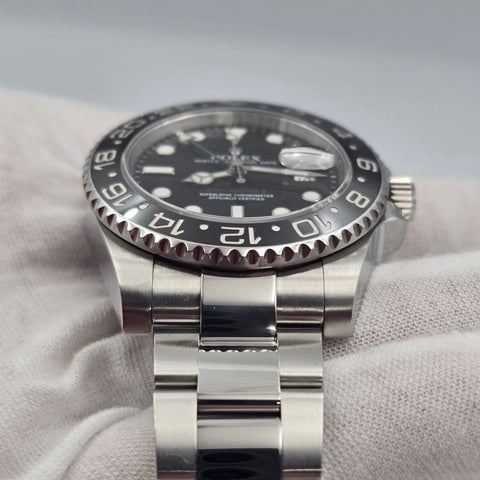 2017 Rolex GMT Master II Green Arrow 116710LN Stainless Steel Ceramic 40mm Watch