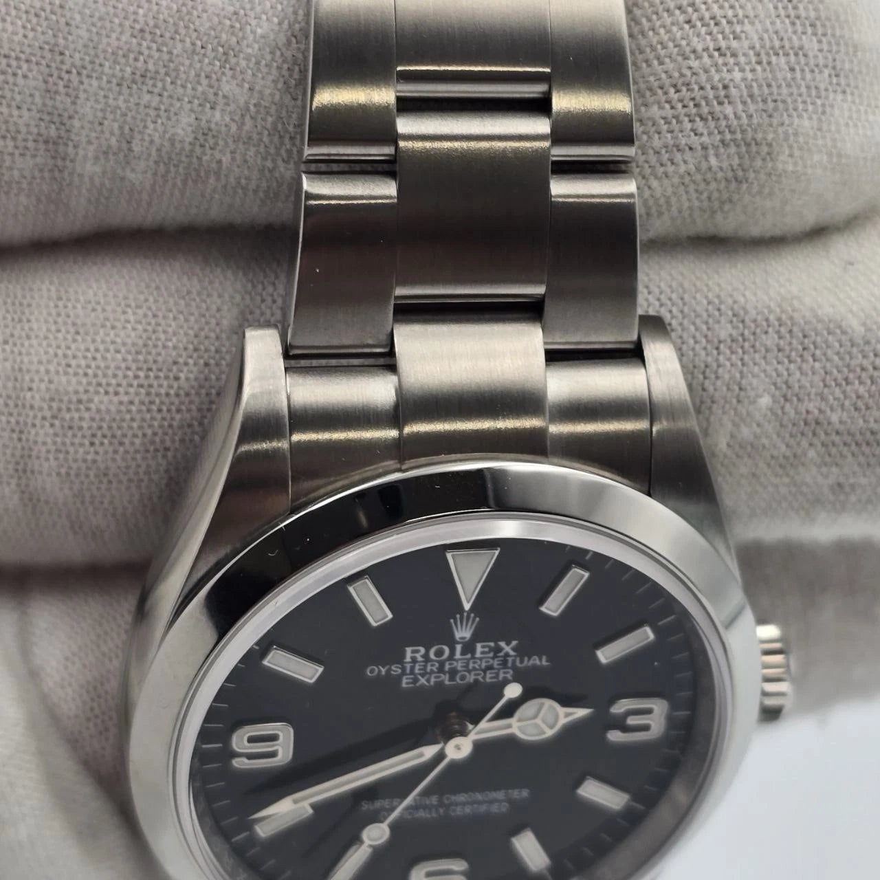 MINT 2022 PAPERS Rolex Explorer Black Dial Stainless Steel 36mm Watch 124270 BOX