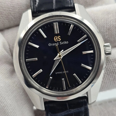 PAPERS 2022 Grand Seiko Heritage Limited Edition Blue 40mm Watch SBGY009G BOX