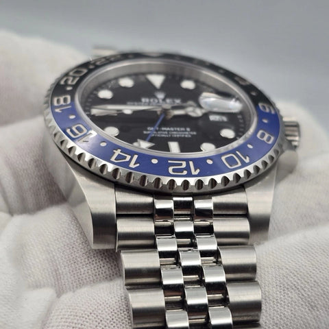 NEW 2025 Rolex GMT-Master II BATGIRL Steel JUBILEE 40mm 126710BLNR UNWORN