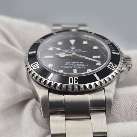 Rolex Sea-Dweller 16600 Stainless Steel Black Dial 40mm Watch