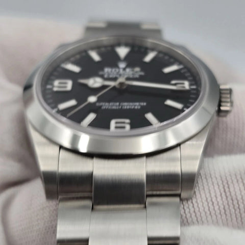 PAPERS 2024 Rolex Explorer I 40mm 224270 Stainless Steel Black Dial BOX