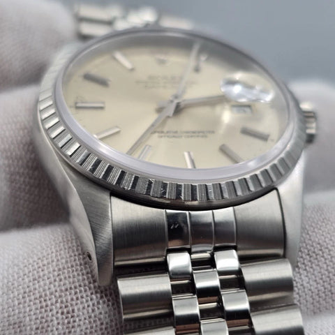 2023 RSC Rolex Datejust Steel Automatic 36mm Silver Dial Jubilee Watch 16220