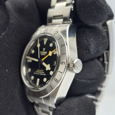 PAPERS 2023 Tudor Black Bay Pro 39MM Black Dial Stainless Steel Watch BOX 79470