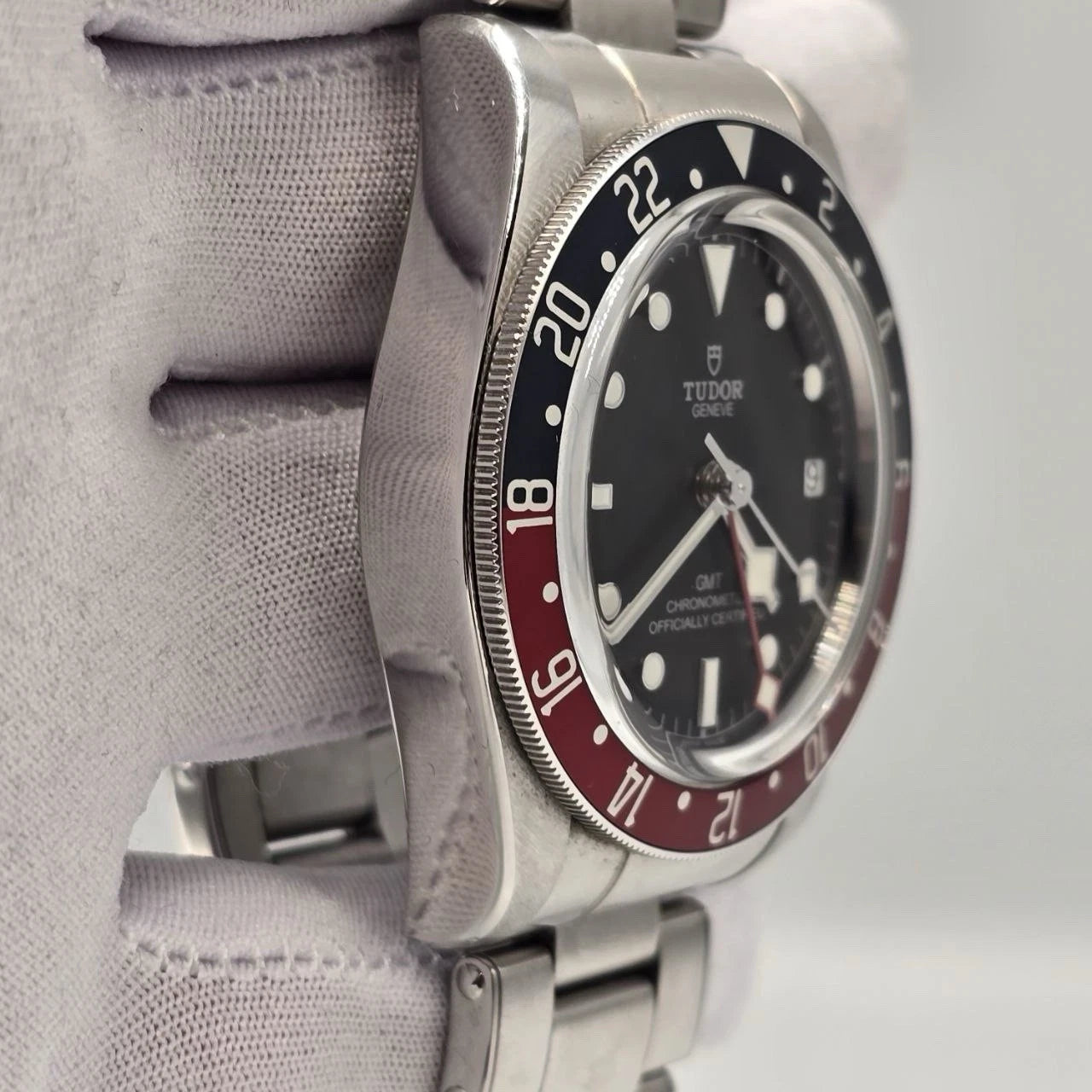 2021 Tudor Black Bay GMT Pepsi Men’s Automatic Steel 41mm Watch 79830RB B+P