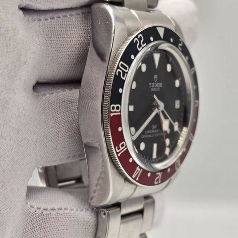 2021 Tudor Black Bay GMT Pepsi Men’s Automatic Steel 41mm Watch 79830RB B+P
