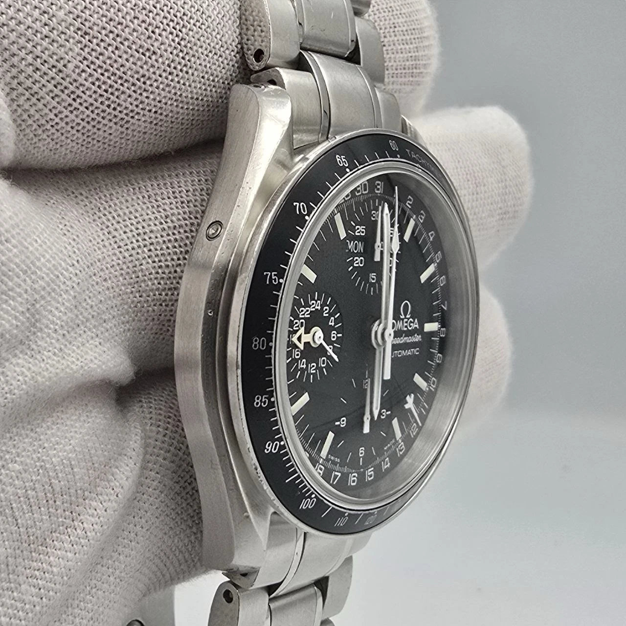 Omega Speedmaster Day Date 3520.50 Mark 40 Chronograph Automatic 39mm Watch B+P