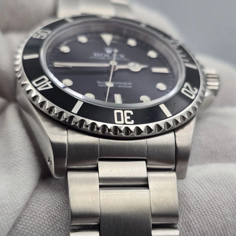 2007 Rolex Submariner No-Date Black Stainless Steel 40mm 14060M