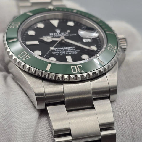 2022 PAPERS Rolex Submariner Date Starbucks MK1 Green Bezel 41mm 126610LV BOX