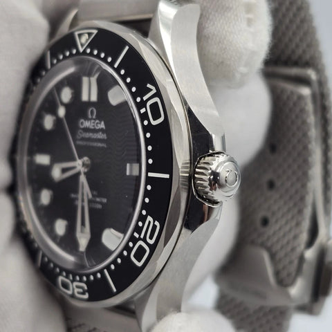 NEW 2025 Omega Seamaster 300M 210.30.42.20.01.010 Black Milanese 42mm Watch