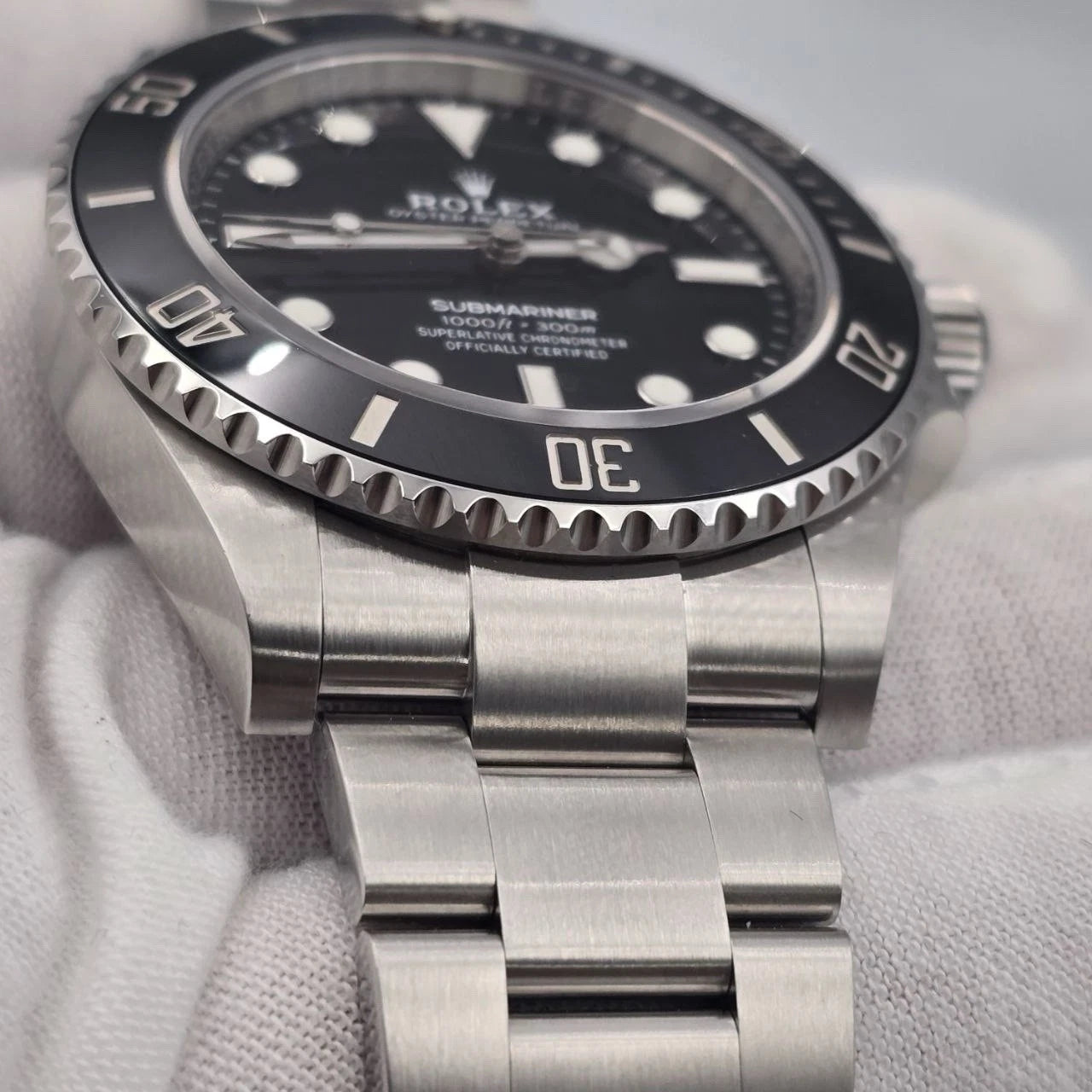 PAPERS 2022 Rolex Submariner No Date Ceramic Steel 41mm 124060 BOX