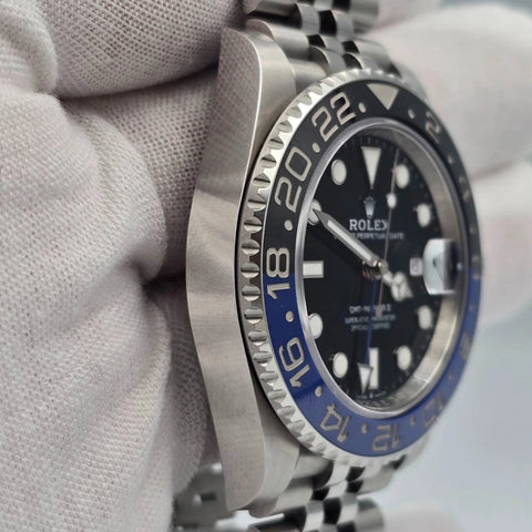 PAPERS 2024 Rolex GMT-Master II BATGIRL Steel JUBILEE 40mm 126710BLNR BOX