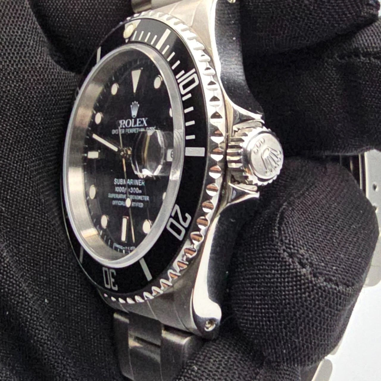 2022 RSC Rolex Submariner Date 40mm Black Dial Steel Oyster Watch 16610