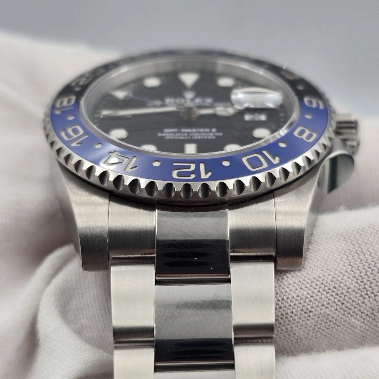 2021 PAPERS Rolex GMT Master II Batman Steel Oyster Bracelet 126710BLNR BOX