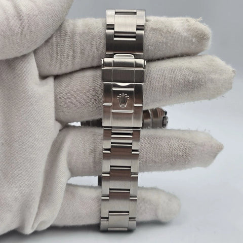 1999 PAPERS Rolex 16570 Explorer II Polar White Dial Stainless Steel 40mm Watch