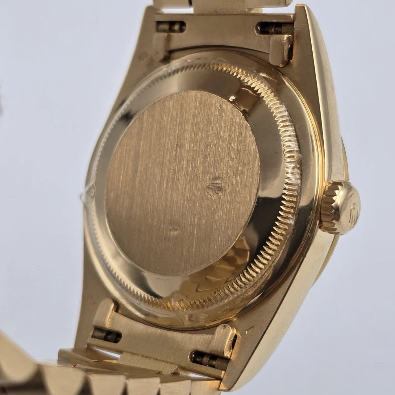 Rolex Gold Day-Date President Gold FACTORY Blue Diamond Dial 36mm Watch 18238