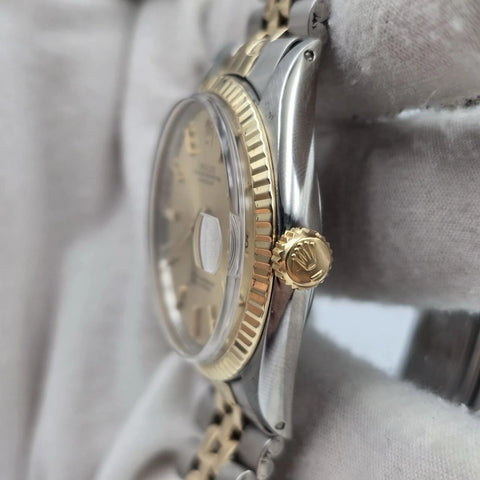 Rolex Datejust 1601 Two Tone Champagne Dial