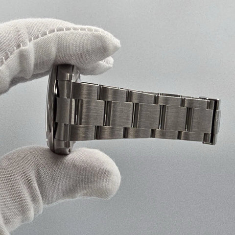 NEW 2025 PAPERS Rolex Blue Oyster Perpetual Steel 41mm Watch BOX 124300 UNWORN