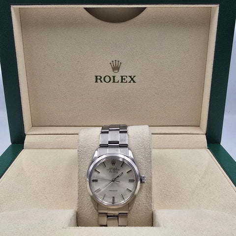 Rolex Air King Precision 5500 Steel Oyster Automatic 34mm Watch