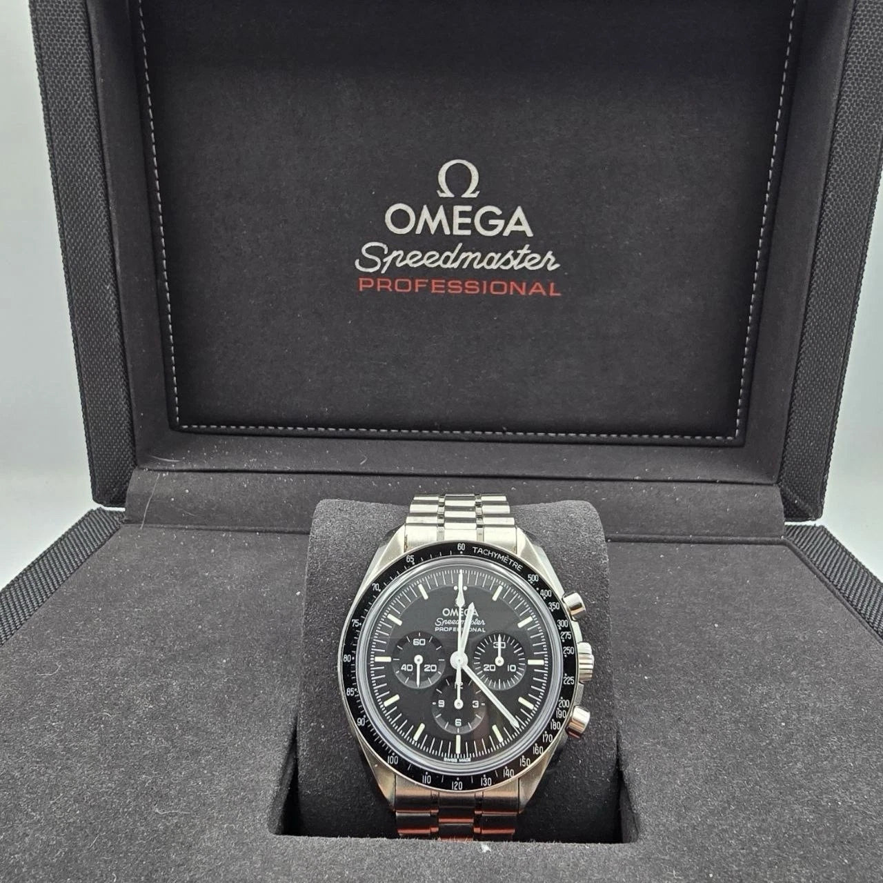 PAPER Omega Speedmaster Moonwatch Sapphire Sandwich 310.30.42.50.01.002 42mm BOX