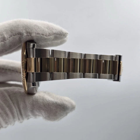 PAPERS 2024 Rolex Datejust 41mm Two Tone Wimbledon Dial Oyster 126333 BOX