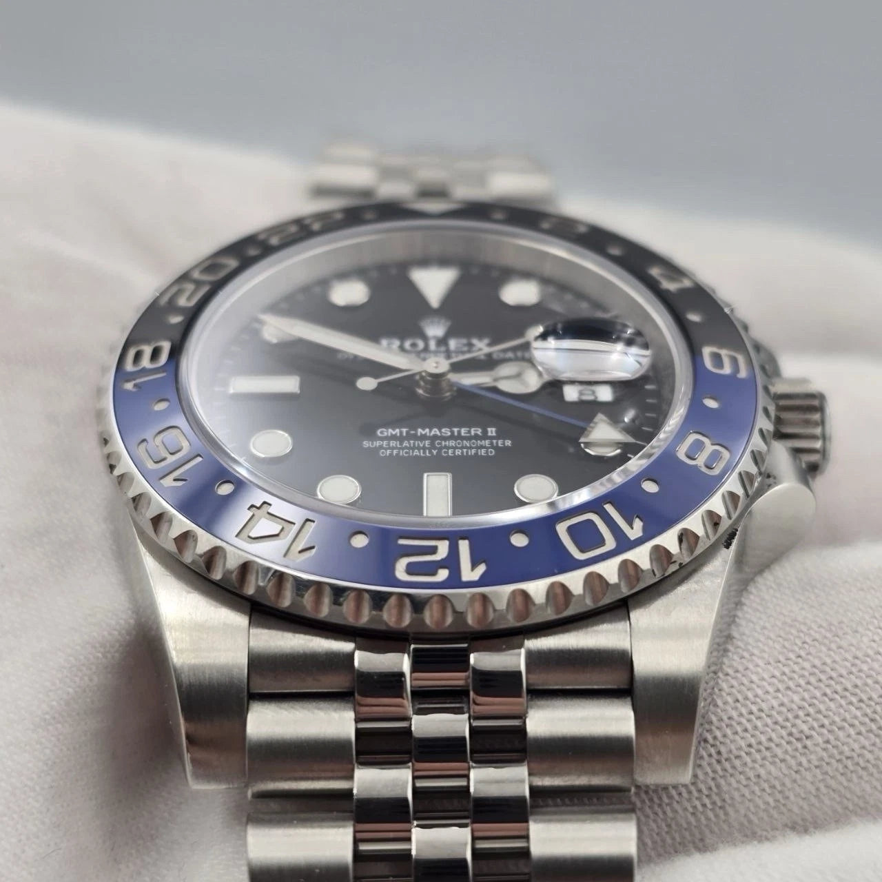2021 PAPERS Rolex GMT-Master II 126710BLNR Batgirl Jubilee 40mm Watch BOX