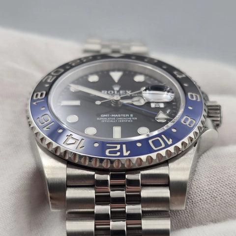 2021 PAPERS Rolex GMT-Master II 126710BLNR Batgirl Jubilee 40mm Watch BOX