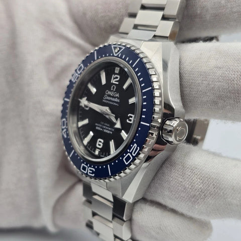 PAPERS 2025 Omega Seamaster Planet Ocean Blue Bezel 42mm 217.30.42.21.01.002 BOX