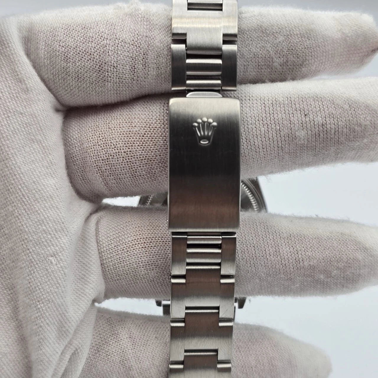 2022 RSC Rolex Oyster Perpetual Date 15200 Steel Silver Dial 34mm Watch + PAPERS