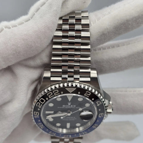 2020 PAPERS Rolex GMT-Master II 126710BLNR Batgirl Jubilee 40mm Watch BOX