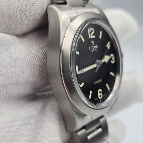 PAPERS 2024 Tudor Ranger 39mm Stainless Steel 79950 Black Dial Watch BOX