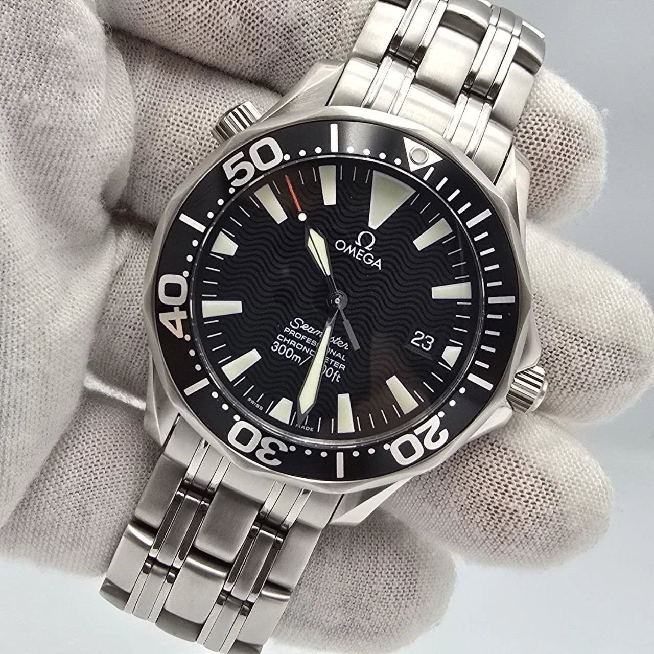 Omega Seamaster Professional Automatic Peter Blake Black Dial 41mm Watch 2254.50