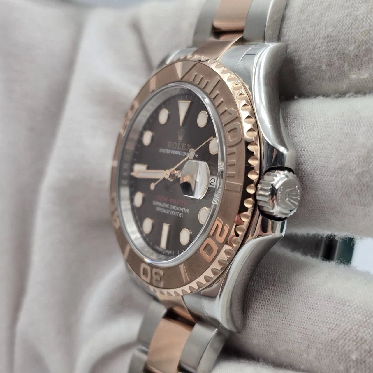 Rolex Yacht-Master 116621 40mm Chocolate Dial 18K Rose Gold Watch