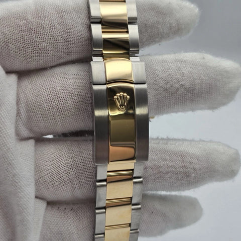 PAPERS 2024 Rolex Datejust 41mm Two Tone Wimbledon Dial Oyster 126333 BOX