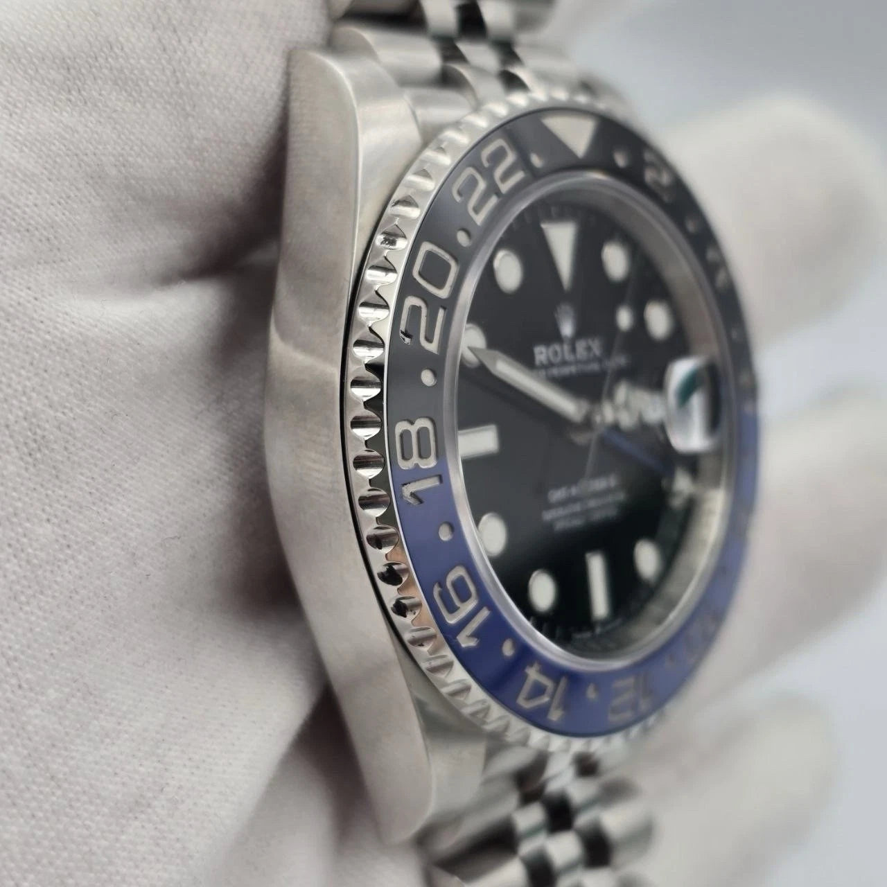 2021 PAPERS Rolex GMT-Master II 126710BLNR Batgirl Jubilee 40mm Watch BOX