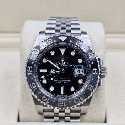 2026 PAPERS Rolex GMT-Master II “Bruce Wayne” 126710GRNR Steel Jubilee BOX