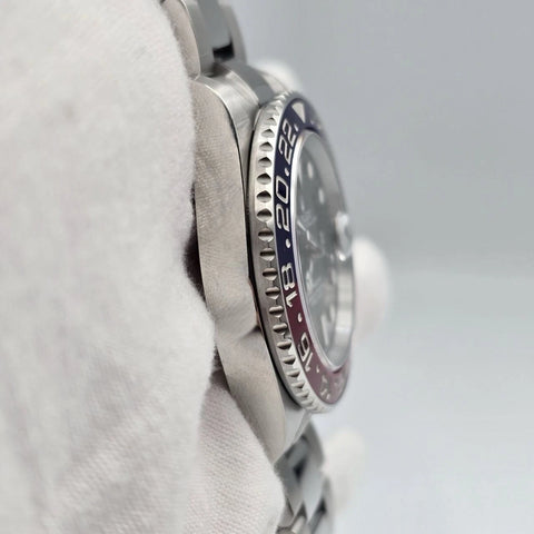 2026 NEW Rolex Pepsi GMT-Master ll Oyster Steel 40mm 126710BLRO UNWORN