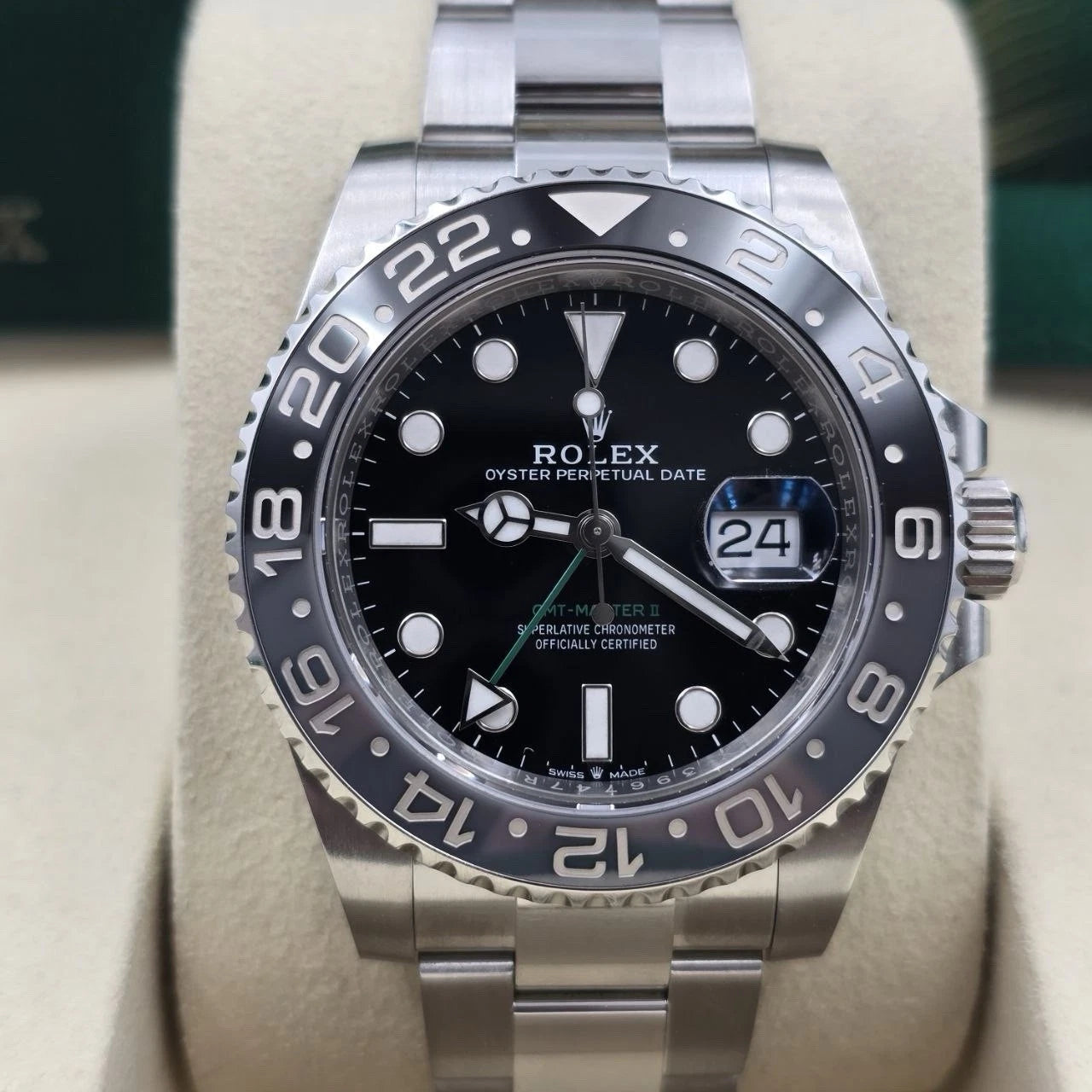2025 Rolex GMT-Master II Bruce Wayne 126710GRNR