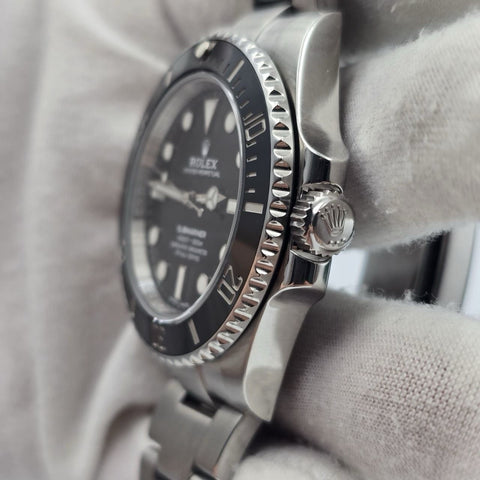 Rolex Submariner No-Date 114060 Stainless Steel Black Ceramic 40mm Watch