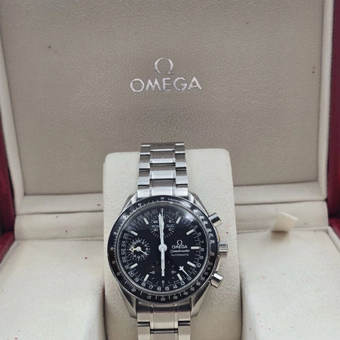 Omega Speedmaster Day Date 3520.50 Mark 40 Chronograph Automatic 39mm Watch B+P