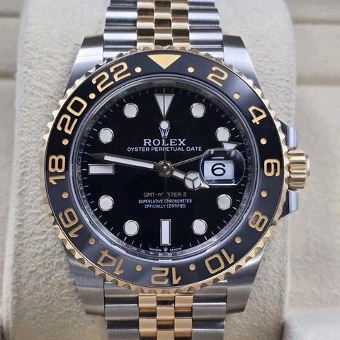 NEW 2026 Rolex GMT-Master II 40mm 126713GRNR Two-Tone Bumblebee Jubilee