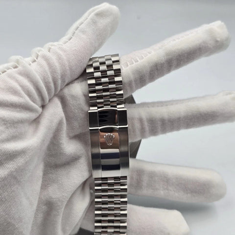 2026 PAPERS Rolex Datejust 126334 Steel Jubilee Azzurro Blue Roman Dial 41mm BOX