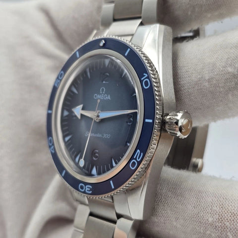 PAPERS 2024 Omega Seamaster Diver 300M Summer Blue 41mm 234.30.41.21.03.002 BOX
