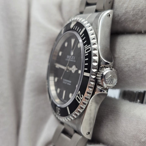 2007 Rolex Submariner No Date 14060M 2 Liner Black Dial Stainless Steel 40mm